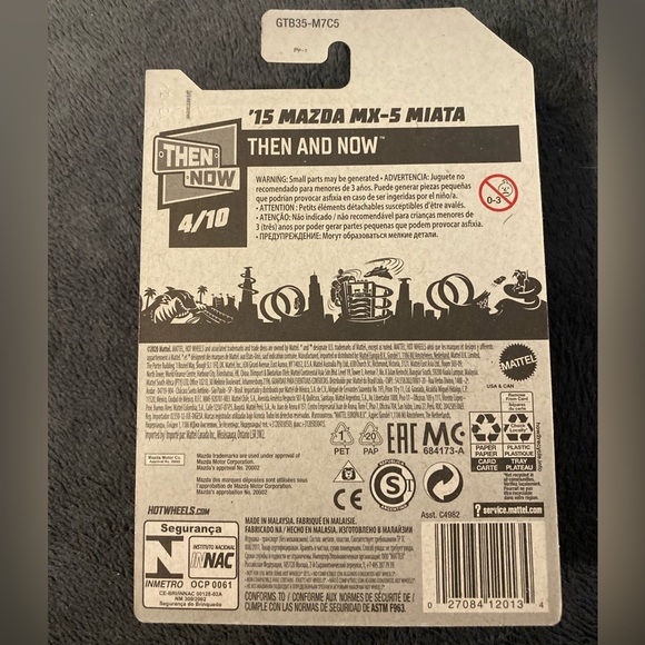 "🥦5/$25🥦" Hot Wheels ‘15 Mazda MX-5 Miata - Picture 2 of 3